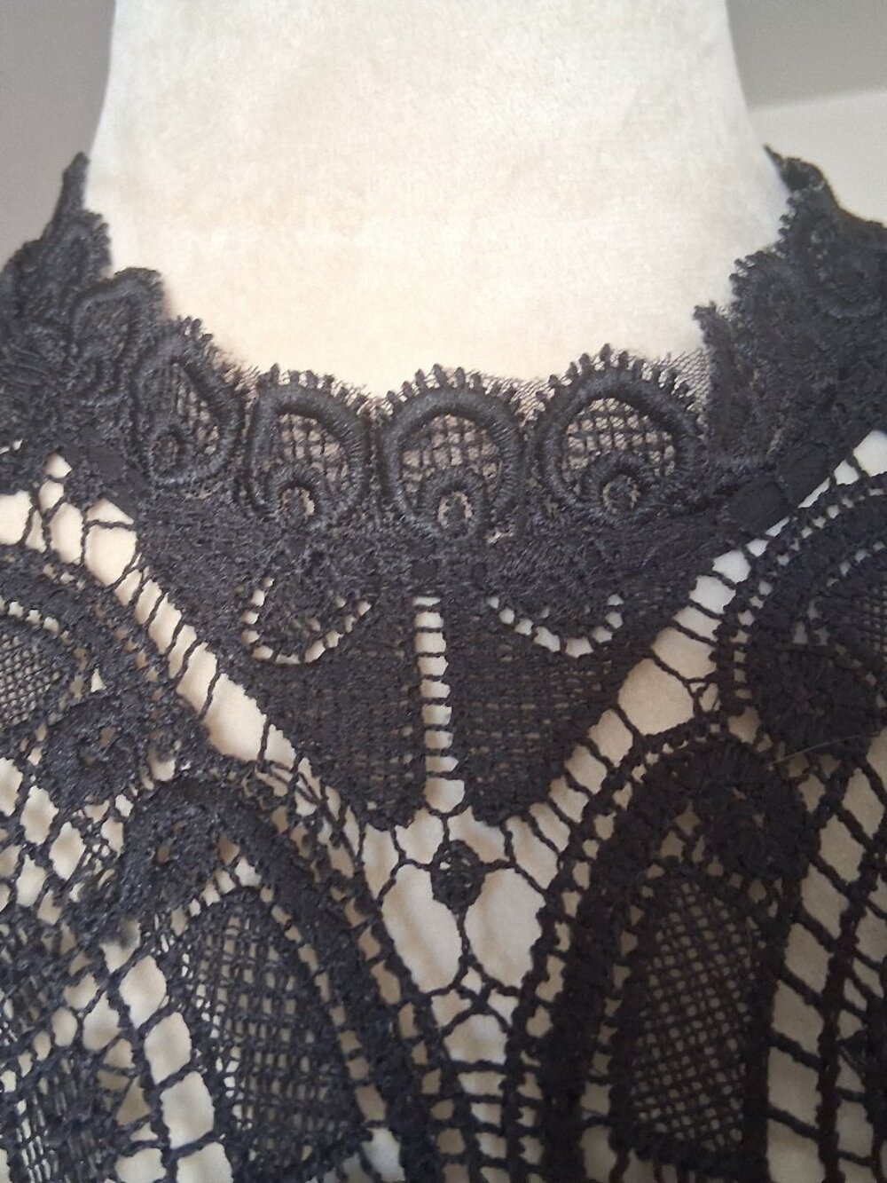 Lace Bodycon Mini Dress - Picture 6 of 7